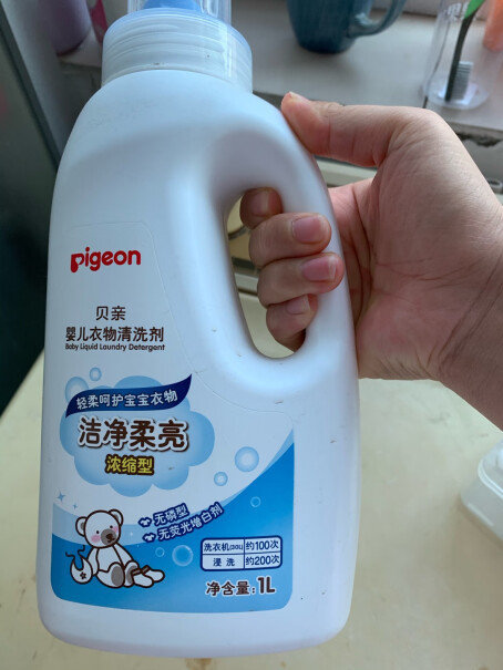 贝亲Pigeon洗衣液为什么1000ml的比600ml的还便宜呢？