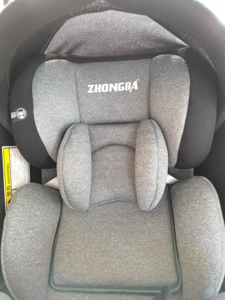 众霸儿童安全座椅0-4-12岁360度旋转isofix硬接口这个安全座椅宝宝坐舒服吗？