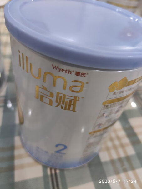 惠氏启赋亲和人体婴儿配方奶粉2段350克之前吃普通版，现在转蓝钻版是不是直接吃蓝钻版就可以了？