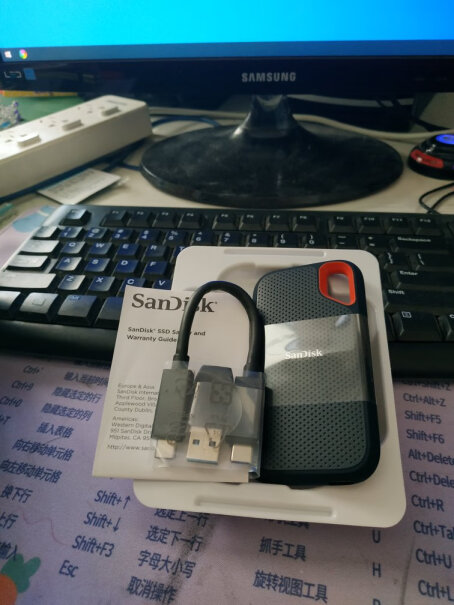 闪迪SanDisk1TBNvmePSSDE61传输速度1050MB苹果手机能连吗？有自己的app吗？