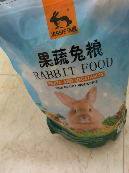 洁西果蔬兔粮1kg兔饲料一袋可以吃多久？