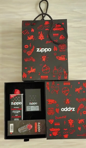 之宝Zippo煤油打火机招财猫礼盒套装4种颜色可选一天八包烟，能用几个月？