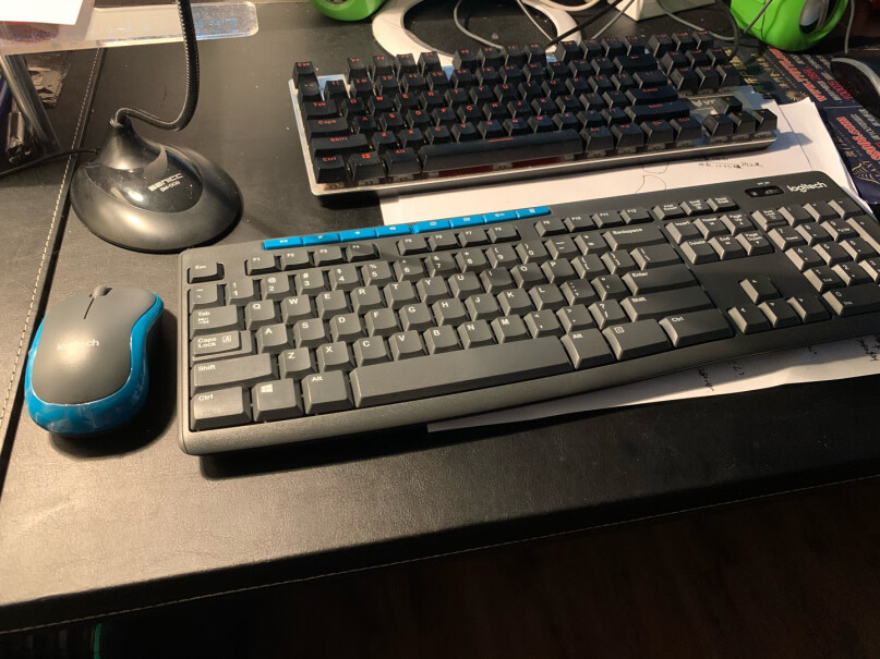 罗技MK275键鼠套装用键盘敲得舒服吗？