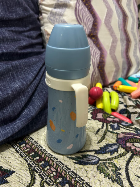 可可萌保温吸管奶瓶陶瓷内胆不锈钢婴幼儿吸管杯好不好？图文解说评测？
