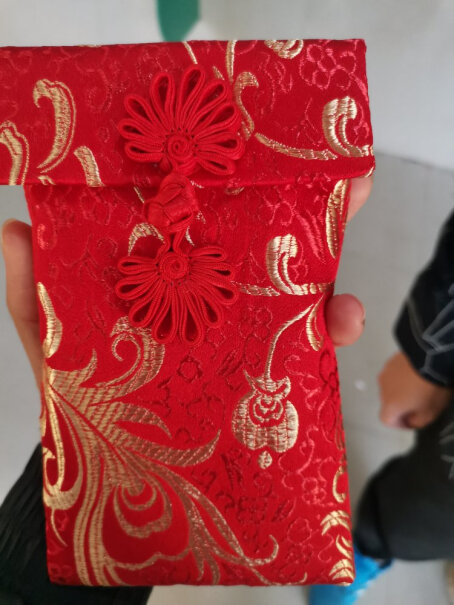 京唐高档结婚红包中式锦缎中国风布艺红包袋礼金包十个套的尺寸是多少？