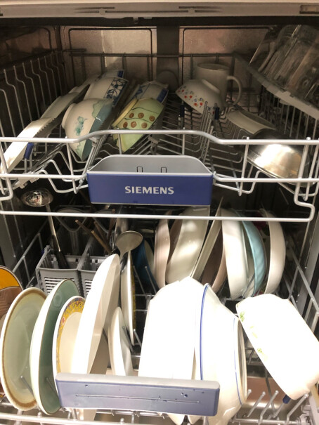 西门子大容量家用全自动智能洗锅饭勺洗得干净吗？