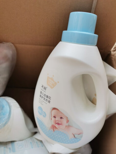 子初婴儿金盏花柔护洗衣液宝宝多效洗衣液儿童洗衣液这种洗衣液能洗新生儿的衣物吗？