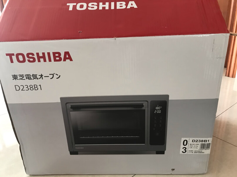 东芝电烤箱家用台式大容量双层温控烤箱这款是轻触按钮吗？