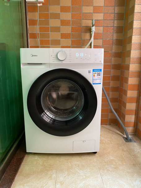 美的京品家电滚筒洗衣机全自动中途加衣服应该怎么操作啊？