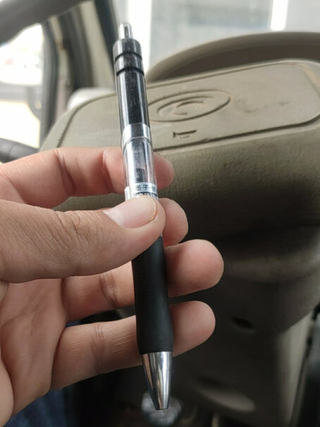 誉品水笔签字笔中性笔0.5mm子弹头按动动笔办公纠结怎么样？使用感受！