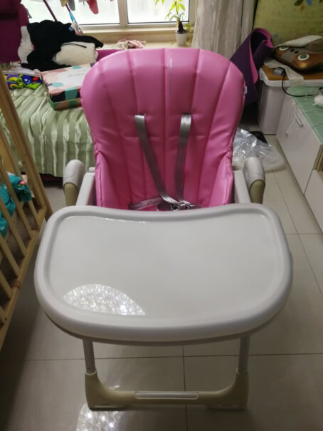 婴幼儿餐椅babycare儿童餐椅多功能便携式可折叠宝宝餐椅绿色来看看图文评测！评测质量怎么样！