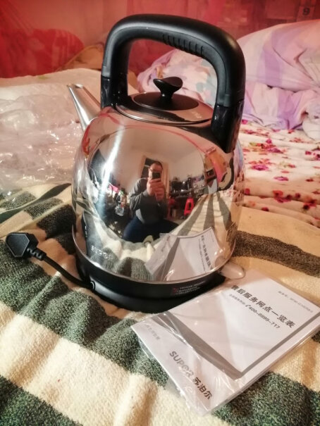 苏泊尔电水壶热水壶电热水壶304不锈钢烧水壶烧的水可以喝吗？