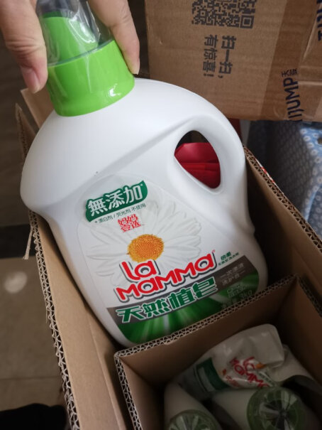 妈妈壹选洗护套装17斤La天然植皂母婴可用新旧包装转换现在是绿色还是白色？