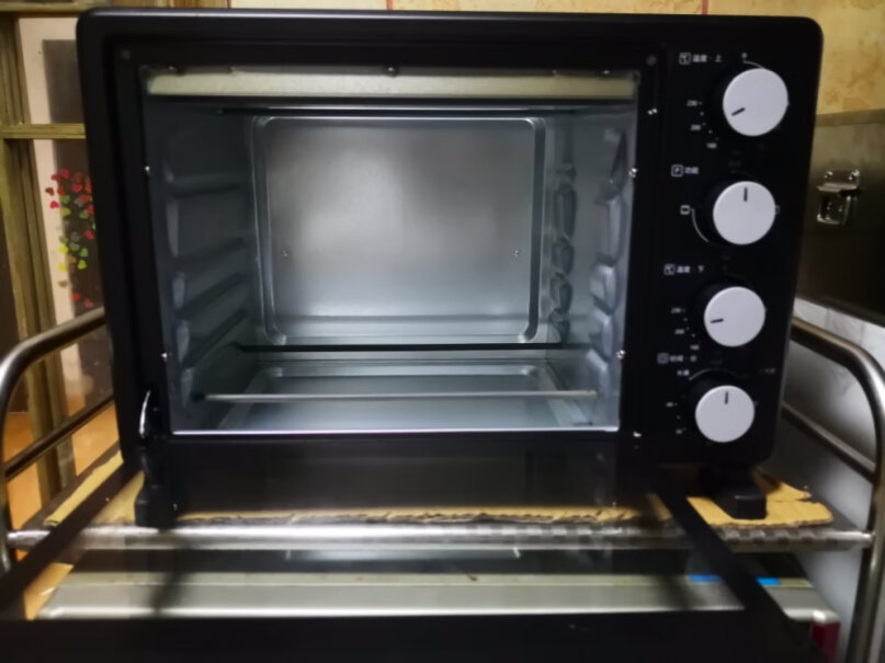 美的烤箱家用烘焙迷你小型电烤箱多功能台式蛋糕烤箱25L这个型号是多少，有多大？
