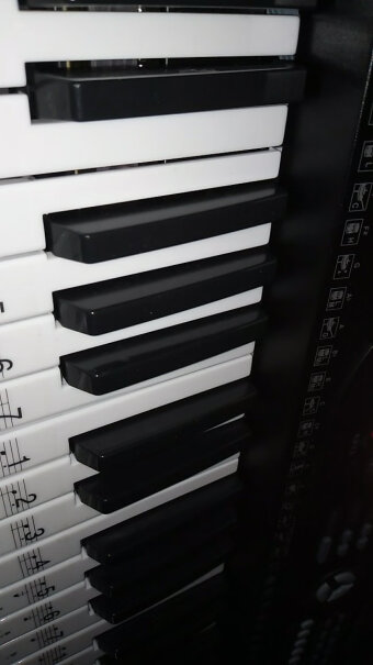美科MK-97561键钢琴键多功能智能电子琴儿童初学乐器发光的好还是不发光的好？总感觉红灯很刺眼？