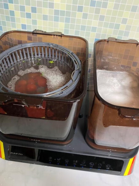 德国洗菜机家用多功能全自动杀菌去农残果蔬清洗机食材净化机买给父母用可以使用吗？