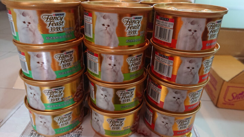 珍致猫罐头85g*24罐金枪鱼肉怀孕的猫能吃吗？
