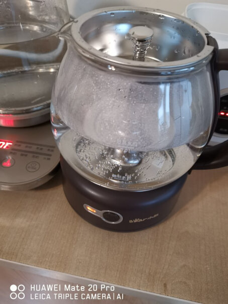 小熊煮茶器煮茶壶养生壶迷你蒸汽喷淋式304不锈钢老哥们，我们这边水垢比较多可以用这个吗？