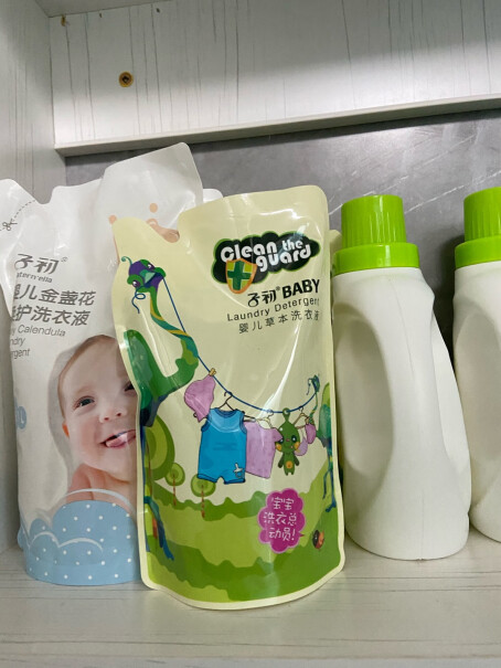 子初婴儿金盏花柔护洗衣液宝宝多效洗衣液儿童洗衣液果渍可以洗掉吗？
