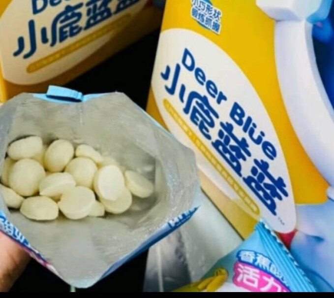 小鹿蓝蓝_水果酸奶溶豆香蕉牛奶味儿童零食溶溶豆易吞咽评测好不好用？亲身体验诉说？