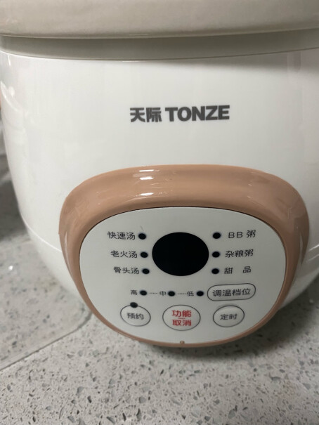 天际TONZE电炖锅电炖盅领的勺子怎么样 好用吗？