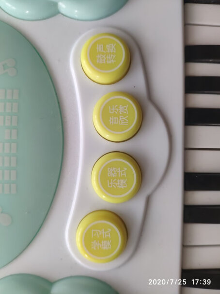 猫贝乐儿童玩具电子琴婴儿音乐玩具拍拍鼓2合1电子琴可以讲故事吗？