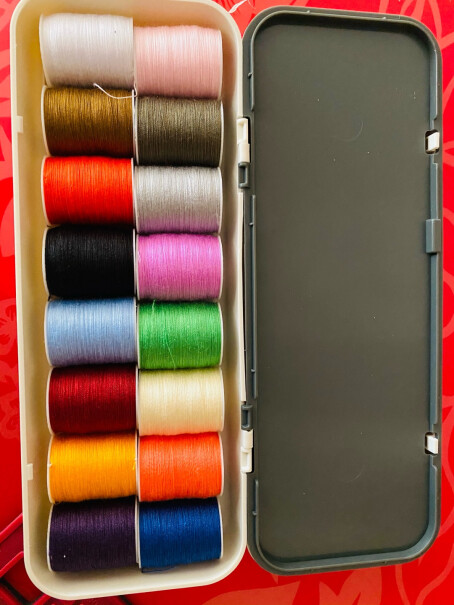 缝纫-针织材料伴侣行针线盒套装曝光配置窍门防踩坑！买前必看？