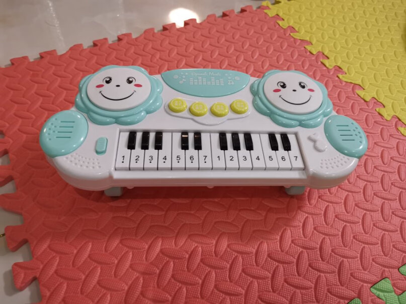 猫贝乐儿童玩具电子琴婴儿音乐玩具拍拍鼓2合1电子琴哪里的货？