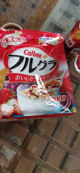 日本进口 Calbee(卡乐比) 富果乐 水果麦片700g不是特别甜的口味有吗？