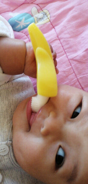 牙胶安抚香蕉宝宝婴儿牙胶硅胶牙刷图文爆料分析,评测性价比高吗？