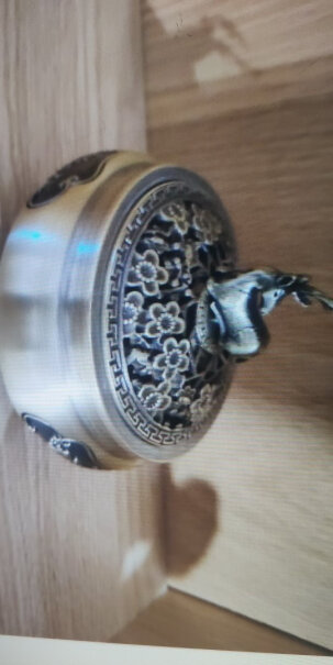 达埔家用熏香炉室内香薰檀香炉创意茶宠摆件磁铁可以吸附是全黄铜吗？我买你家这炉就这样！