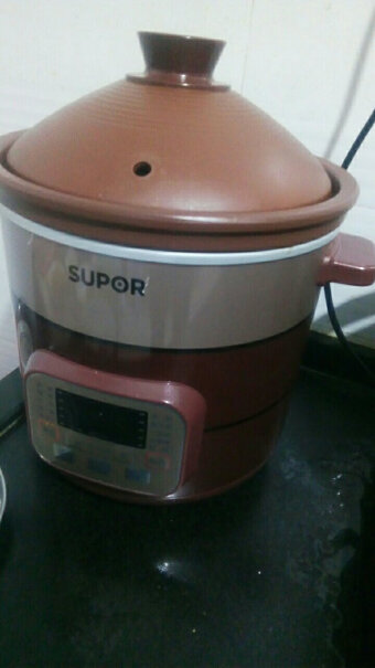苏泊尔SUPOR电炖锅电砂锅陶瓷煲汤锅煮粥锅bb煲煮的过程中会有一股塑料味吗？