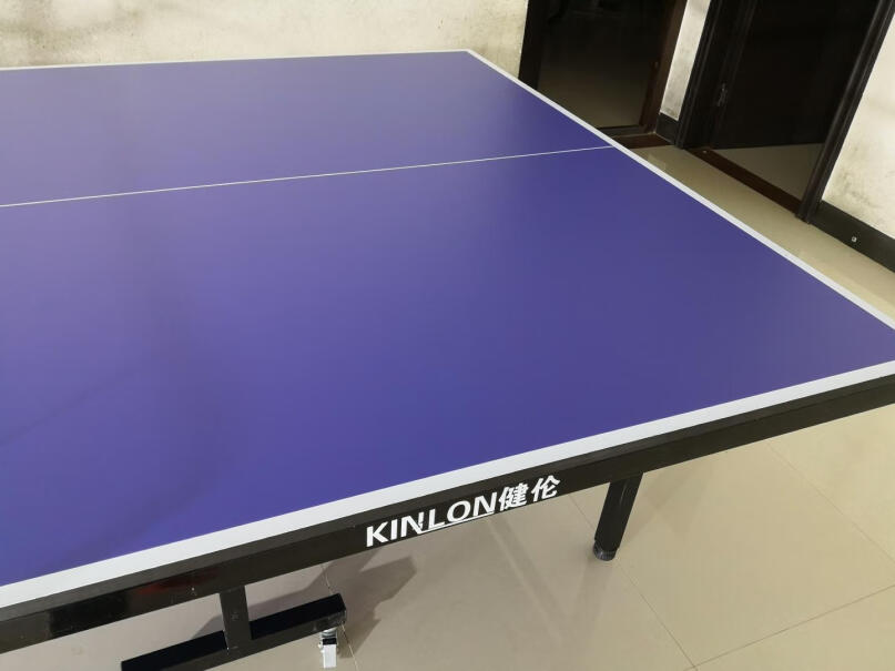 健伦乒乓球桌室内家用可折叠标准移动乒乓球台户外高度只有0.76m,个子高的人能用吗？