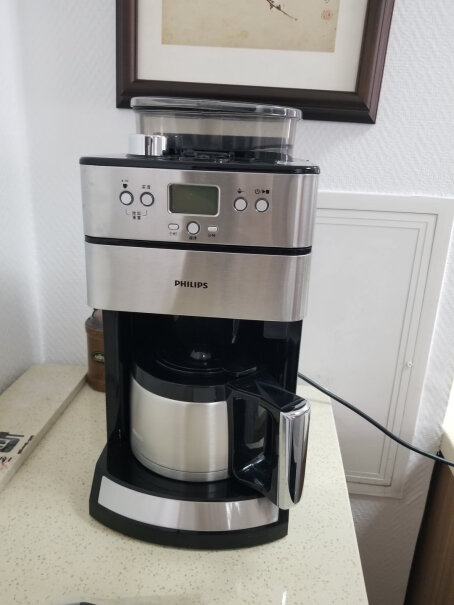飞利浦咖啡机家用全自动滴滤式带磨豆保温预约功能最便宜的价格是多少？