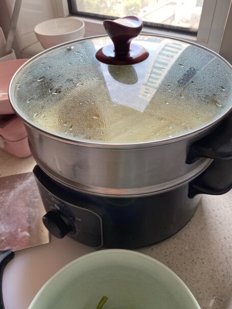 美的多用途锅电蒸锅可以蒸包子吗？