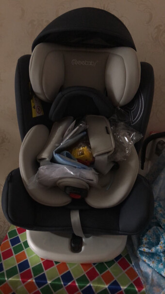 瑞贝乐reebaby汽车儿童安全座椅ISOFIX接口满月宝宝可以用吗？