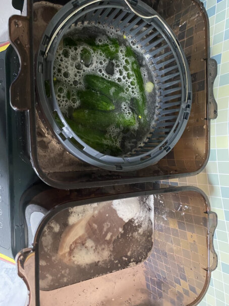 德国谷格果蔬清洗机全自动洗菜机家用肉类消毒多功能蔬果净化器洗小龙虾洗花甲这些可以吗？