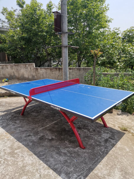 乒乓球桌健伦乒乓球桌室外标准户外家用可折叠移动室内SMC乒乓球台真的好吗！评测哪一款功能更强大？