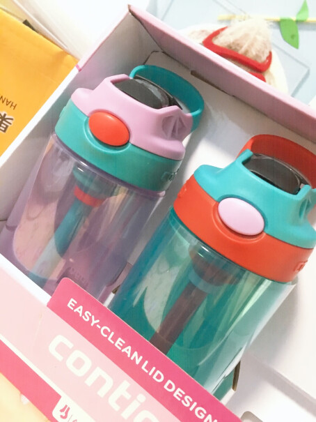 水壶-水杯Contigo康迪克儿童水杯秋冬季鸭嘴塑料吸管杯哪个更合适,哪个性价比高、质量更好？
