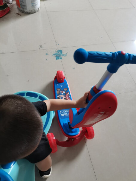 儿童滑板车迪士尼儿童滑板车三合一小孩可坐滑滑车评测报告来了！一定要了解的评测情况？
