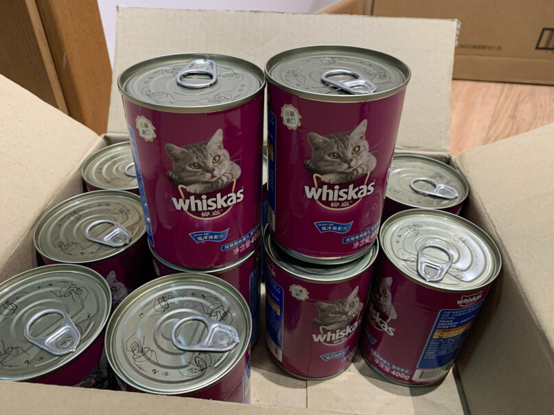 伟嘉宠物猫粮猫湿粮泰国进口猫罐头海洋鱼味400g4到12个月的幼猫可以吃吗？