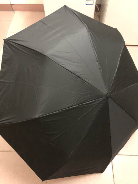 蕉下太阳伞双层小黑伞系列三折伞下雨时打有没有漏雨比如第一层和第二层都湿了？