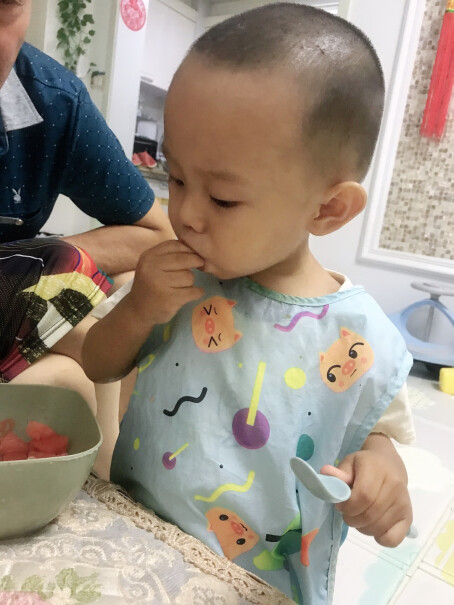 儿童餐具babycare宝宝学吃饭弯头叉勺套装硅胶辅食勺婴儿训练勺到底是不是智商税！真实测评质量优劣！