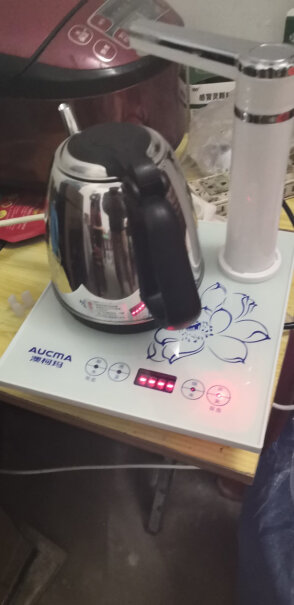 澳柯玛全自动上水电热水壶电水壶烧水壶水开后不能自动关，水往外窜，危险？