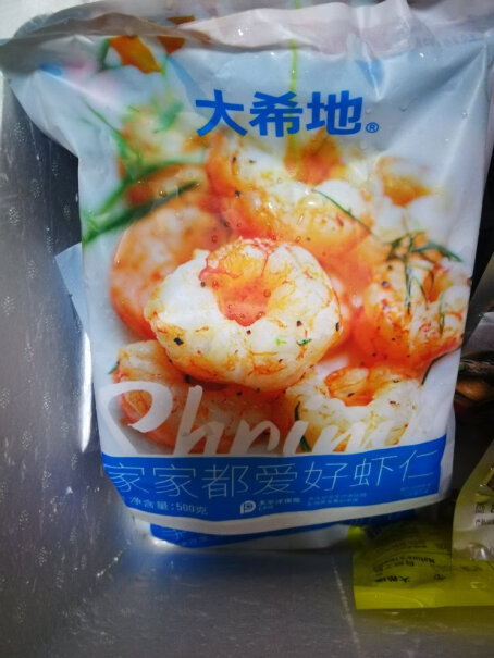 大希地虾仁冷冻生鲜虾仁 海鲜水产辅食500g有评论说虾仁脆脆的怕是泡药了，你们的口感如何？谢谢。