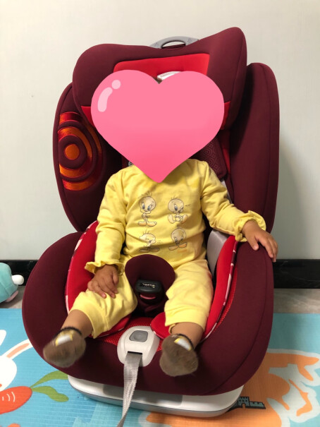 SAVILE猫头鹰宝宝汽车儿童安全座椅9个月-12岁裆部的安全带可以多档调节吗？
