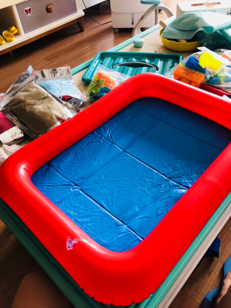 铭塔3色3斤装太空儿童玩具沙橡皮彩泥沙子超轻粘土魔力沙盘有多大？