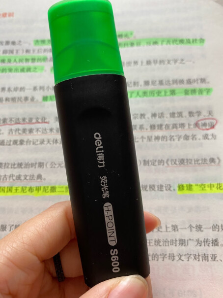 笔类得力黄色荧光笔重点醒目标记笔手帐可用水性记号笔10支买前必看,功能评测结果？