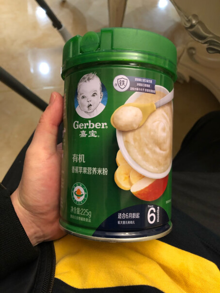 嘉宝Gerber米粉婴儿辅食有机混合蔬菜米粉水果味米粉能加蔬菜肉泥鱼泥吗？？