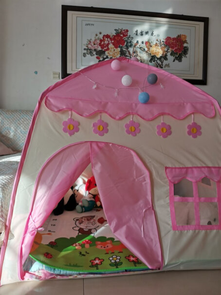 游戏屋鲲爪儿童帐篷室内室外游戏屋玩具男孩女孩宝宝公主城堡海洋球池评测结果不看后悔,评测数据如何？